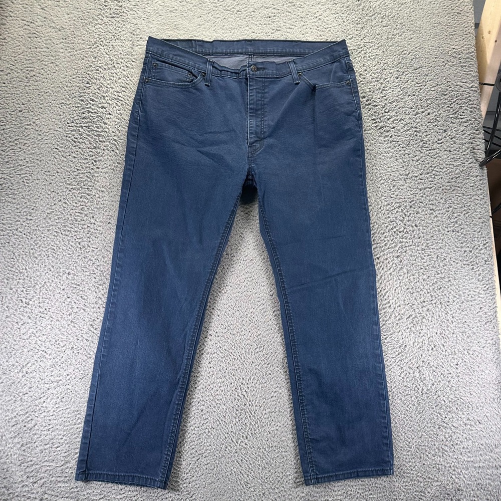 Levi's 541 Jeans‎ Men's 42x30 Blue Cotton Denim Straight Travel Workwear Stretch